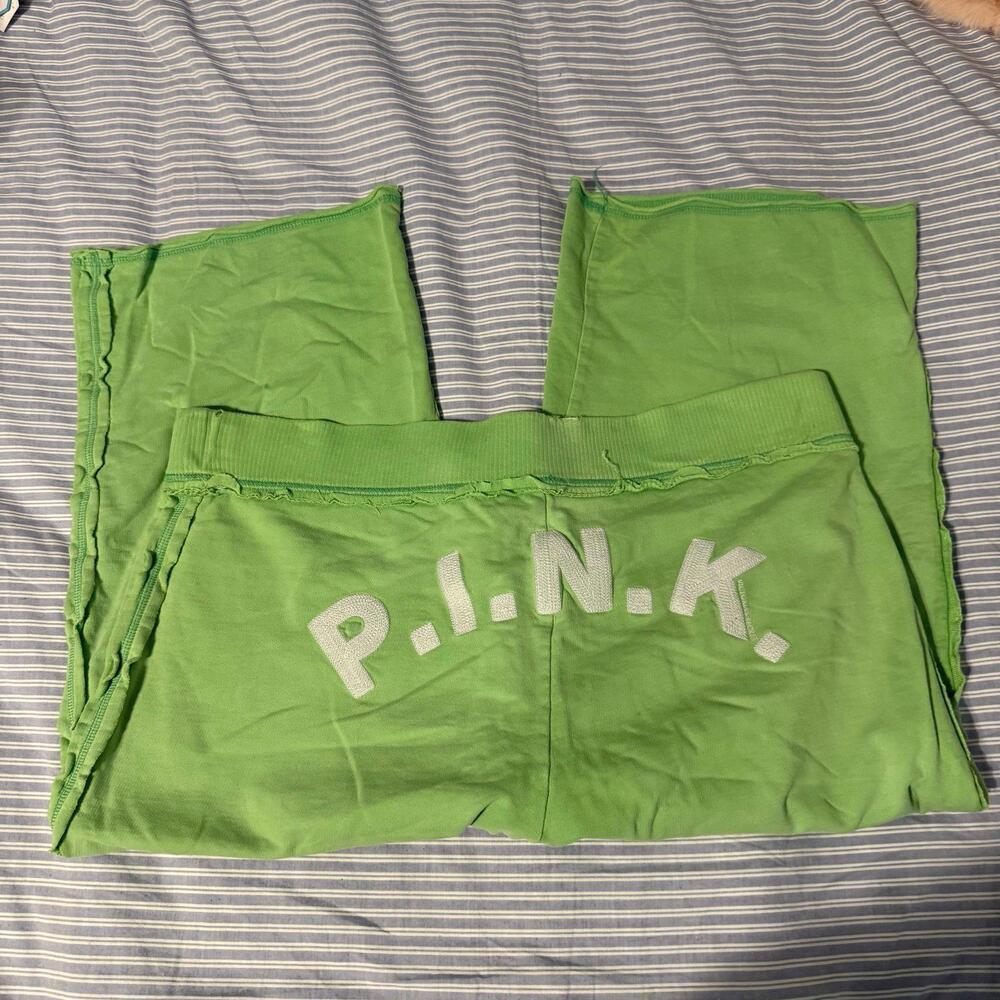 Y2K PINK Victorias Secret Capri Pants